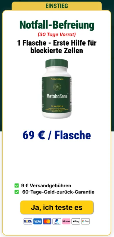 Metabosana – Preis für 1 Flasche
